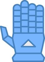 Hand Sharp Tech Symbol vector
