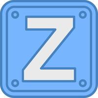 Letter Z Smart Web Feature vector