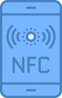 Nfc Gradient Style Object vector