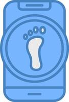 Step Detector Scalable Graphic vector