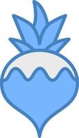 Turnip Fresh UX Shape vector