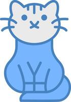 Cat Crystal Clear Object vector