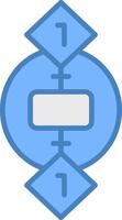 One To One Gradient Style Object vector