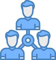 Delegation Vibrant Web Token vector