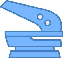Paper Punch Bright Web Symbol vector