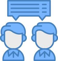 Discussion Vibrant Web Token vector