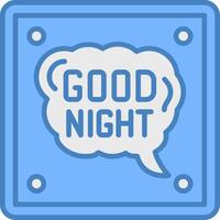 Good Night Web Ready Unit vector