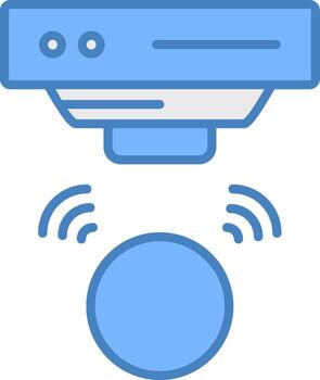 proximidad sensor pastel diseño simbólico vector