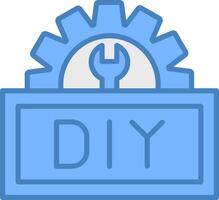 Do It Yourself Intuitive UX Component vector
