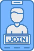 Join Advanced Line Graphic vector