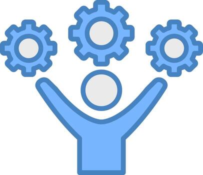Skill User Interface Mark vector