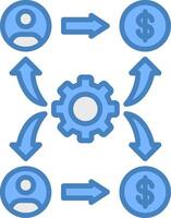 Methodology Sharp Outline Badge vector