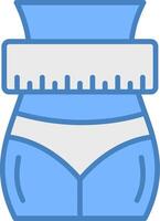 Measure Sleek Visual Element vector