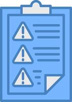 Reporting Hybrid Icon Module vector