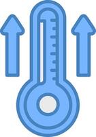 Temperature Tech Badge Concept vector