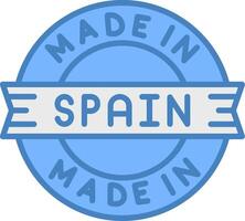 Made In Spain Interactive System Unit vector