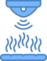 Smoke Detector Unified Visual Component vector