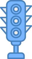 Traffic Light Crystal Clear Object vector