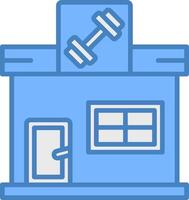 Gym Trendy Design Stamp vector