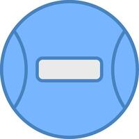 Minus Compact Icon Fragment vector