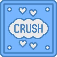 Crush Artistic UI Stamp vector