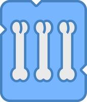 Bones Refined Pattern vector