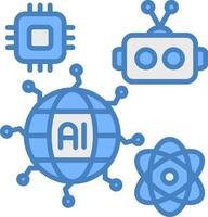 Global Technology High-Tech UX Unit vector