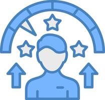 Performance Subtle UX Stamp vector