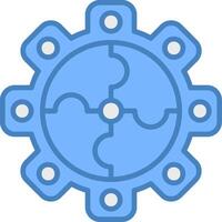 Puzzle Fresh Icon Module vector