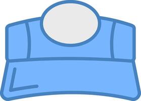 Visor Soft Tone Object vector