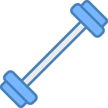 Barbell Sleek Web Pattern vector