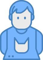 Child Light Sketch Form vector