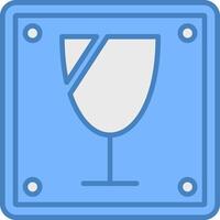 Fragile Clean UX Fragment vector