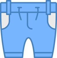 Shorts Contrast UI Module vector