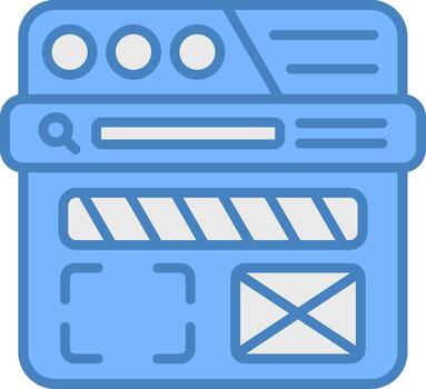 sitio web dinámica aplicación módulo vector