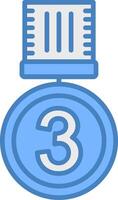 3rd Prize Modern Visual Asset vector