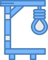 Gallows Gradient Style Object vector