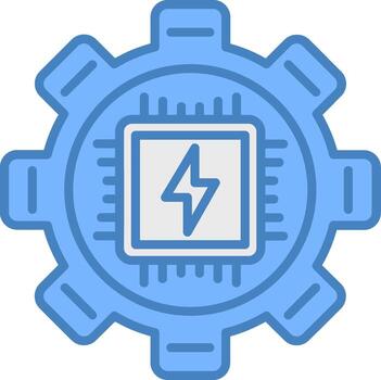 Processing Compact Icon Fragment vector