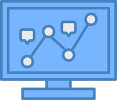 timeline Digital Core Piece vector