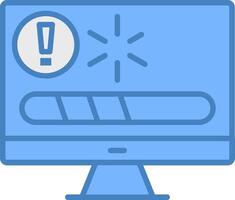 Error Styled Badge vector