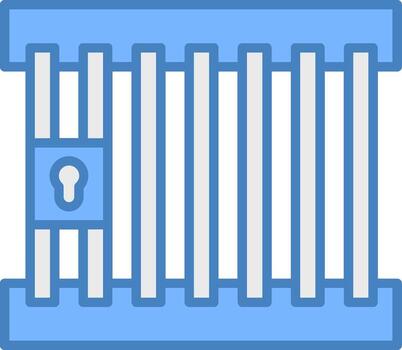 Prison Solid UX Block vector