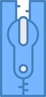 Zipper User Interface Mark vector