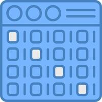 Binary Bright Web Symbol vector