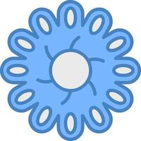 Flower Streamlined Mark vector