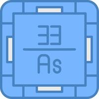 Arsenic Tech Badge Concept vector