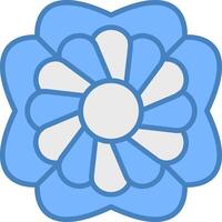 Anemone Clear Line Pattern vector