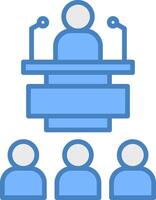 Coaching User Interface Mark vector