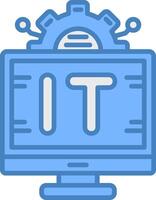 Information Technology Digital Core Piece vector