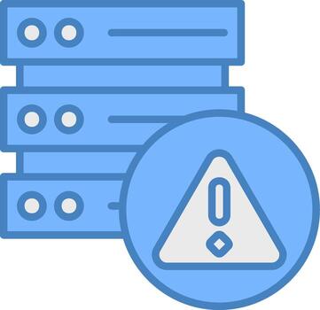 Server Minimal Interface Shape vector