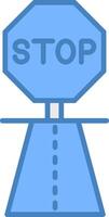 Stop Optimized Icon Feature vector